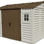 DURAMAX APEX 10.5’x8′ GARDEN SHED 3.3m x 2.5m