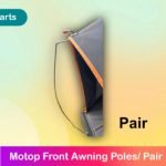 Motop Front Awning Poles/Pair