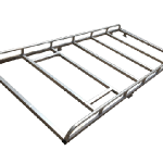 Standard Overhanging Roof Rack – MW Canopy Accessories