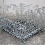 Galvanised Mesh Cage