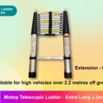 Motop Telescopic Ladder -Extra Long 3.2m Motop Accessories