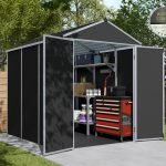 PALRAM RUBICON SKYLIGHT 6’x8′ GARDEN SHED 1.8×2.3m