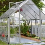 MAZE TWINWALL ROOF 8’X8′ GREENHOUSE 2.4mx2.4m