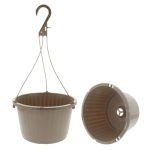 Standard Fluted Hanging Basket with Hanger