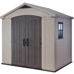 KETER FACTOR 8x6 SHED 2.6mx1.8m